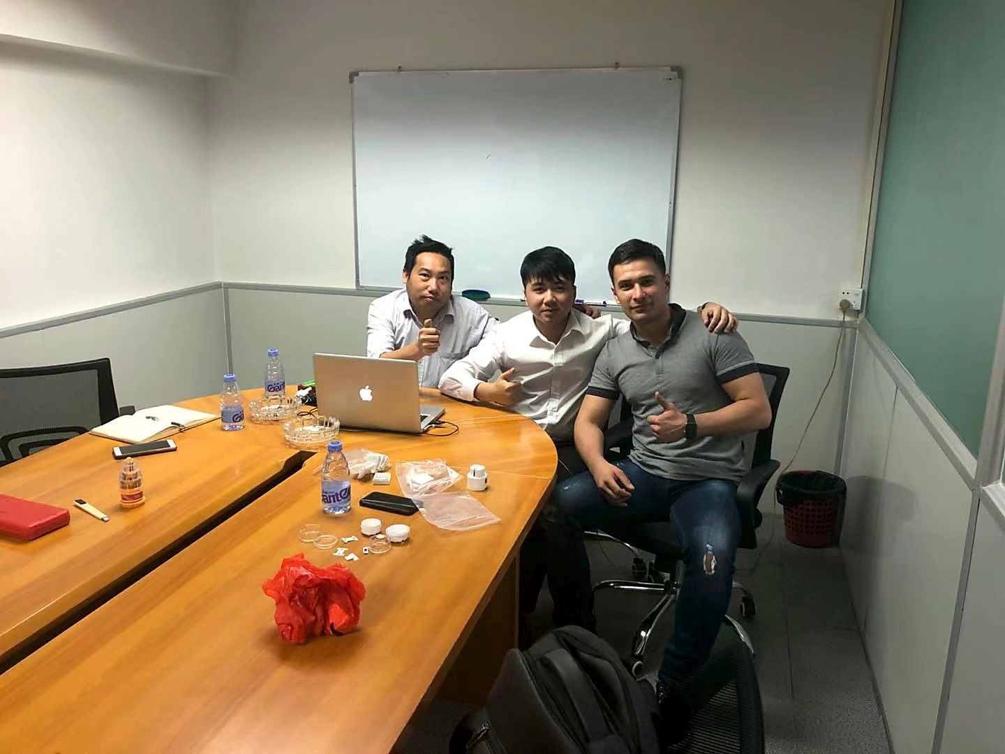Customer project meeting